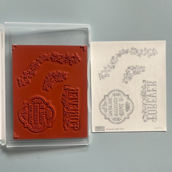 Stampin' Up! Forever With You Stamp Set 126727 - Picture 2 of 2